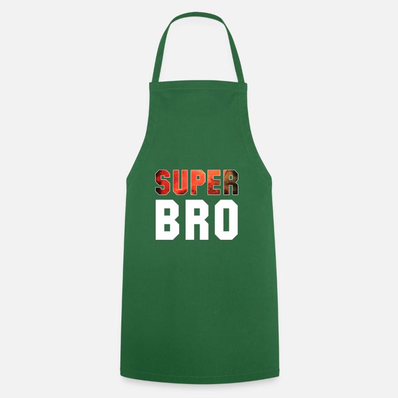 Super Bro Bror Gave - Forklæde - grøn