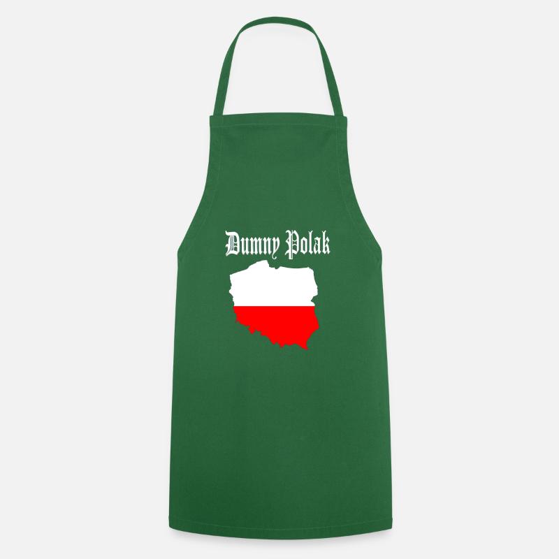 Pologne Design - Tablier de cuisine - vert foncé