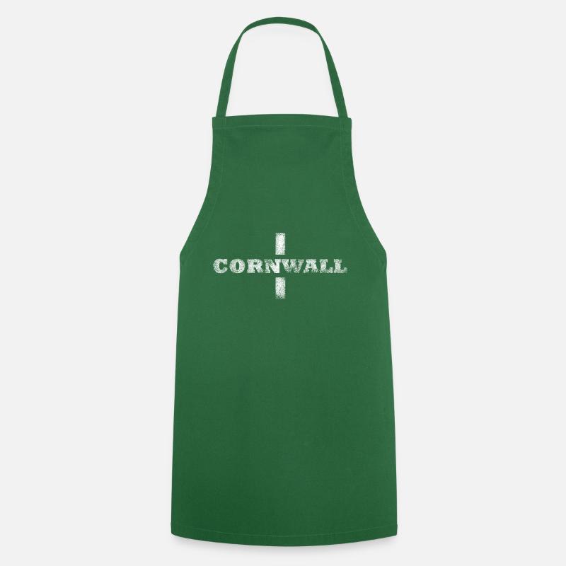 Cornwall - Cooking Apron - green
