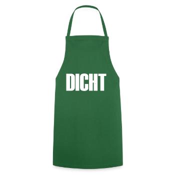 DICHT - Kochschürze - Grün - Vorne - AI Model Male 185 dark (185cm)