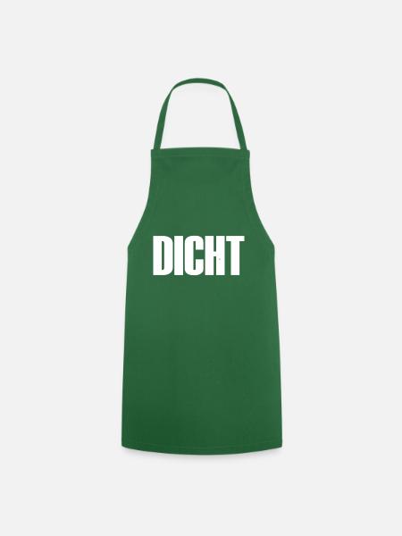 DICHT - Kochschürze - Grün