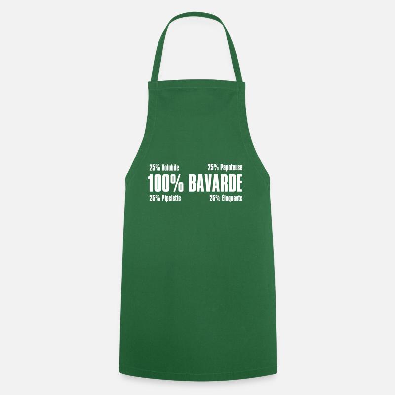 Bavarde - Tablier de cuisine - vert foncé