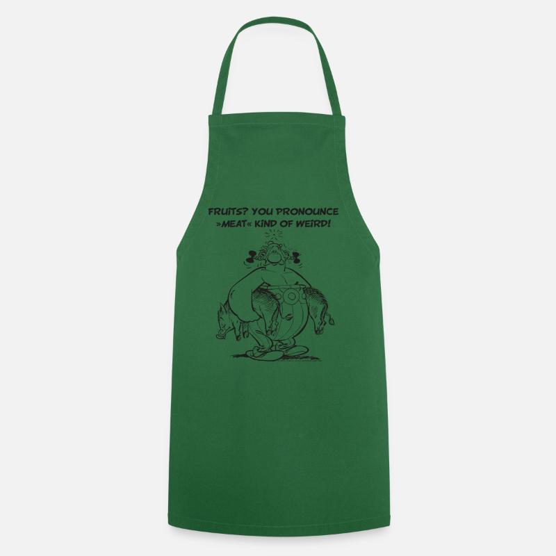 Asterix & Obelix - Fruits? - Cooking Apron - green