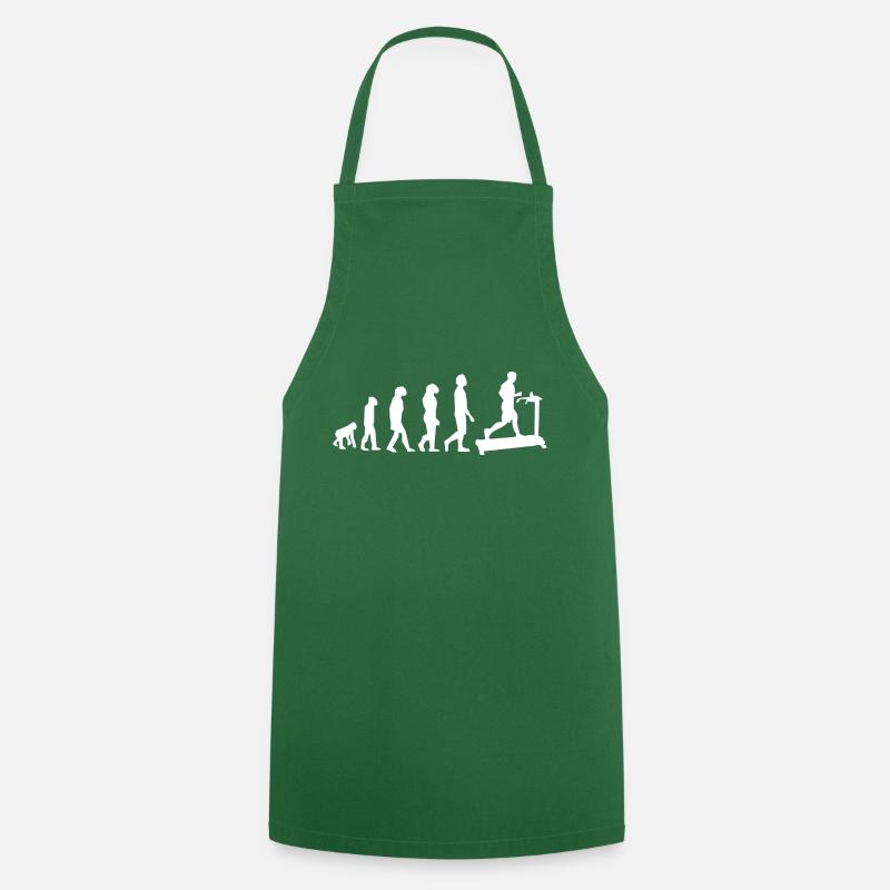 Tapis roulant évolution - Tablier de cuisine - vert foncé