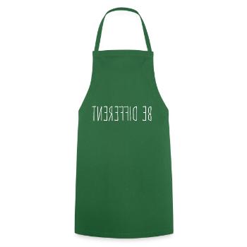 Be Different - Anders Sa rengaine - Tablier de cuisine - vert foncé - Devant - AI Model Male 185 dark (185cm)
