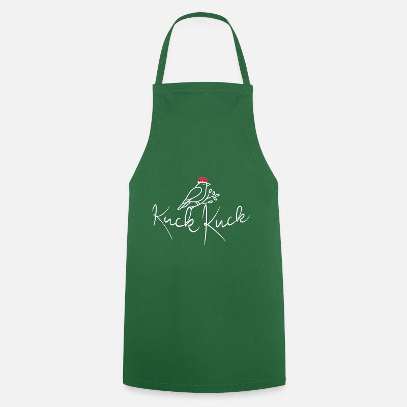 Coucou ruf - Coucou coucou - Tablier de cuisine - vert foncé