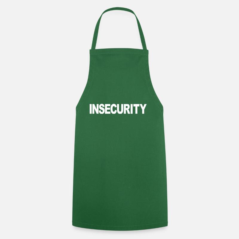 INSECURITY - Cooking Apron - green