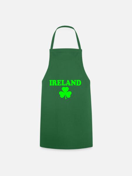 Irland kleeblatt - Kochschürze - Grün