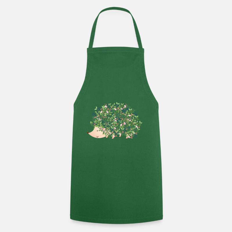 Hérisson Riccio Hérisson - Tablier de cuisine - vert foncé