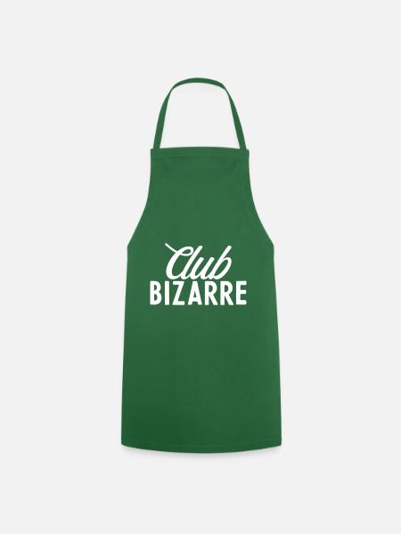 Club Bizarre Typografie - Kochschürze - Grün
