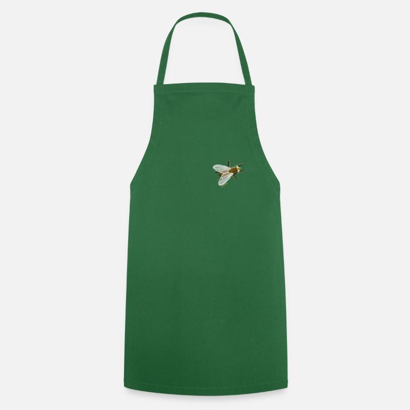 La mouche - la mouche - Tablier de cuisine - vert foncé
