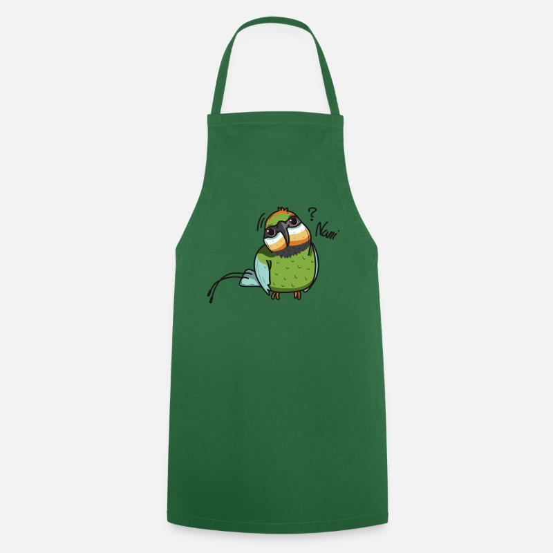 rainbow bee eater Nani - Cooking Apron - green