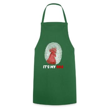 Chicken - Cooking Apron - green - Front - AI Model Male 185 dark (185cm)