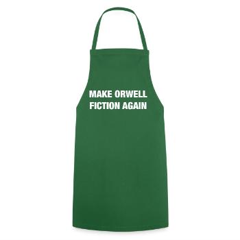 Orwell - Kochschürze - Grün - Vorne - AI Model Male 185 dark (185cm)