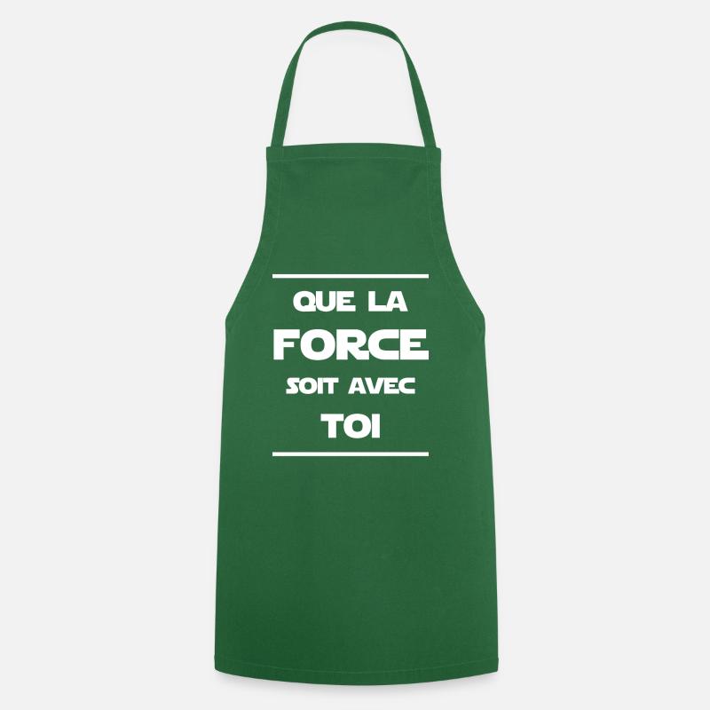 Que la force soit avec toi - Tablier de cuisine - vert foncé