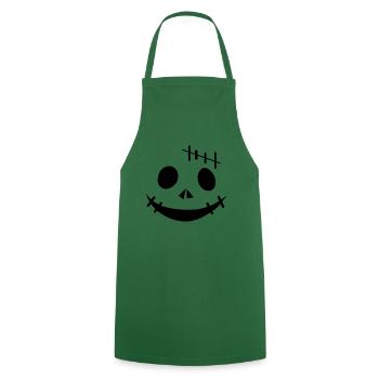 Monstre de Frank - Tablier de cuisine - vert foncé - Devant - AI Model Male 185 dark (185cm)