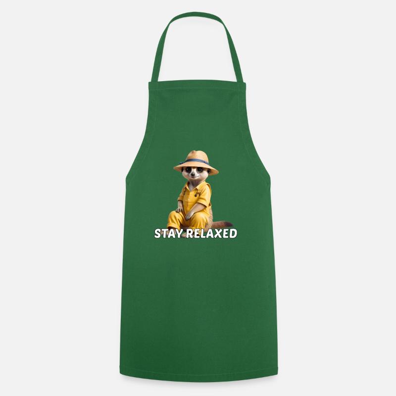 Suricate - Tablier de cuisine - vert foncé