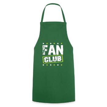 Fan Club - Kochschürze - Grün - Vorne - AI Model Male 185 dark (185cm)