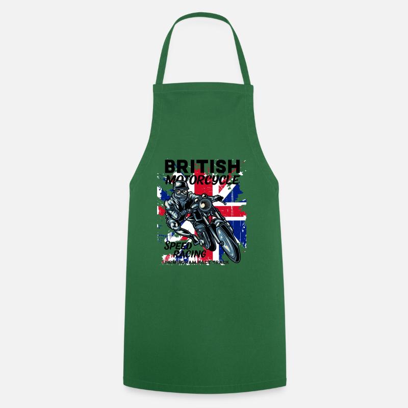 Motorcycles - Tablier de cuisine - vert foncé