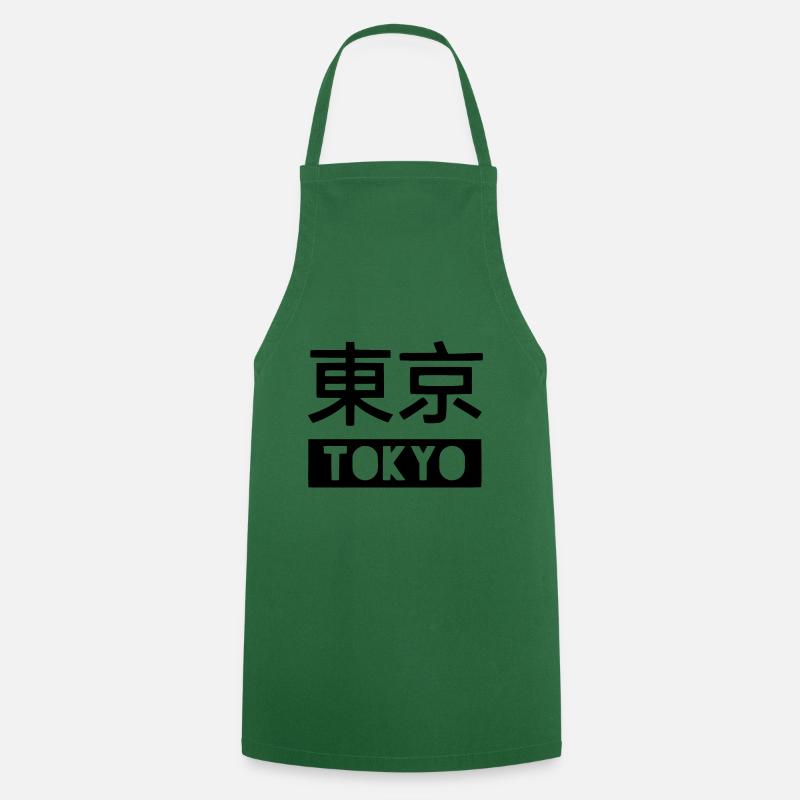 tokyo tokyo - Cooking Apron - green