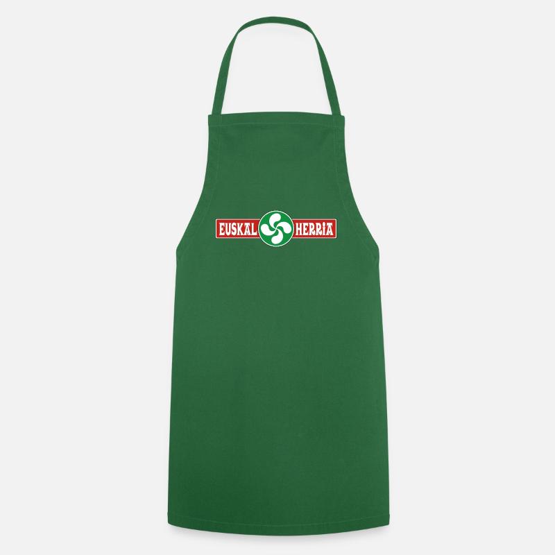 Basque Country logo - Cooking Apron - green