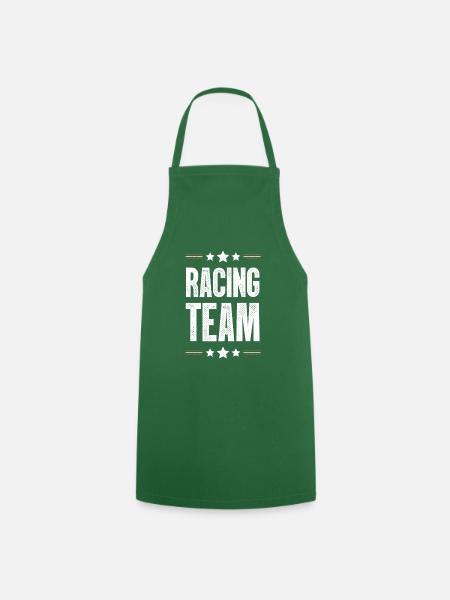 Racing Team - Kochschürze - Grün