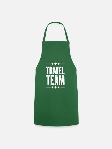 Travel Team - Kochschürze - Grün