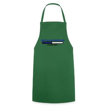 installing muscles 2 - Tablier de cuisine - vert foncé - Devant - AI Model Male 185 dark (185cm)