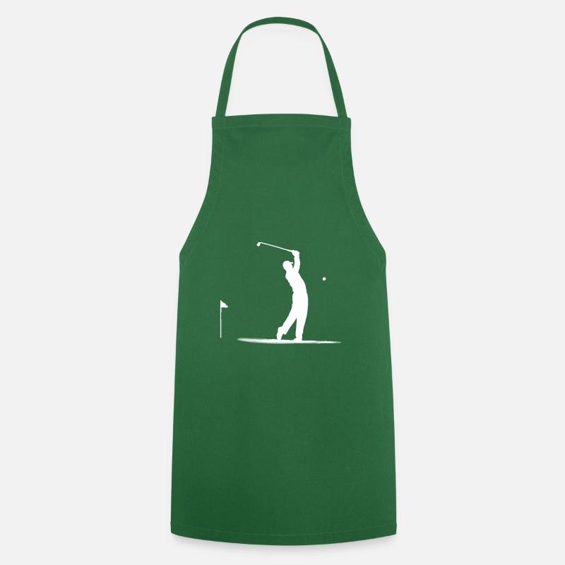 golf - Tablier de cuisine - vert foncé