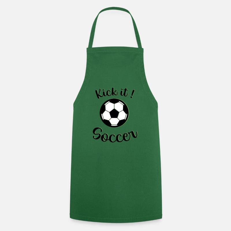 KICK IT - Cooking Apron - green