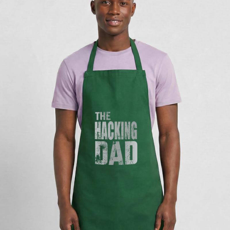The Hacking Dad Hacker Father Papa Code Computer Cooking Apron