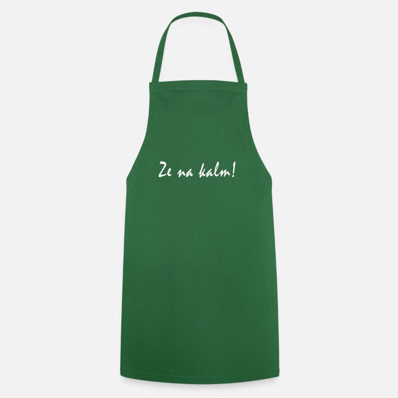 after calm - Cooking Apron - green