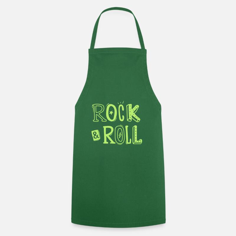 rock - Tablier de cuisine - vert foncé