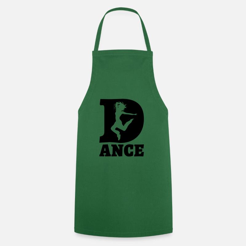 dance - Tablier de cuisine - vert foncé