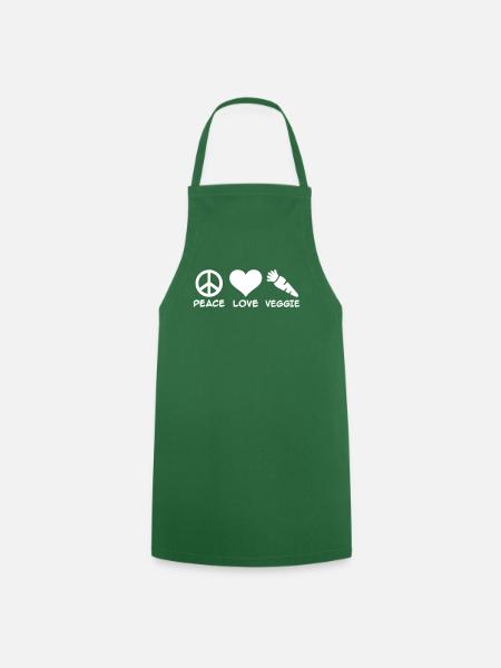 Vegetarier - Kochschürze - Grün