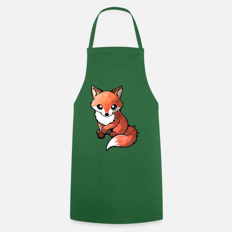 SWEET FOX - Tablier de cuisine - vert foncé