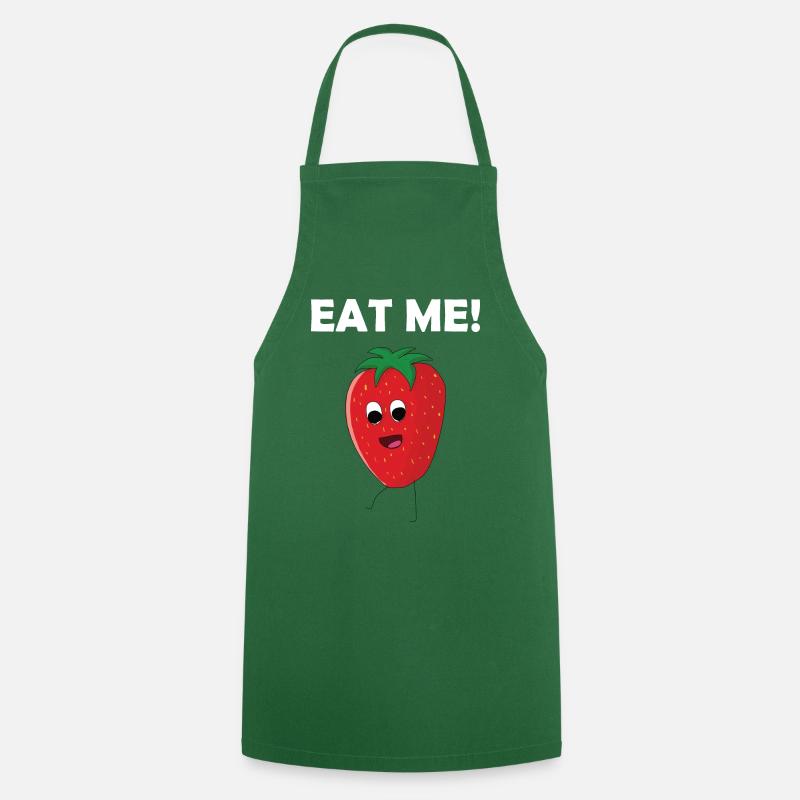 fraise - Tablier de cuisine - vert foncé