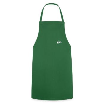 Forêt - Tablier de cuisine - vert foncé - Devant - AI Model Male 185 dark (185cm)