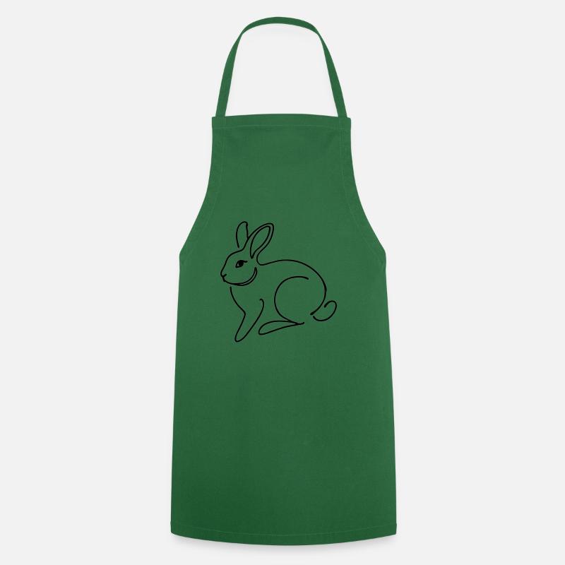 Rabbit - Cooking Apron - green