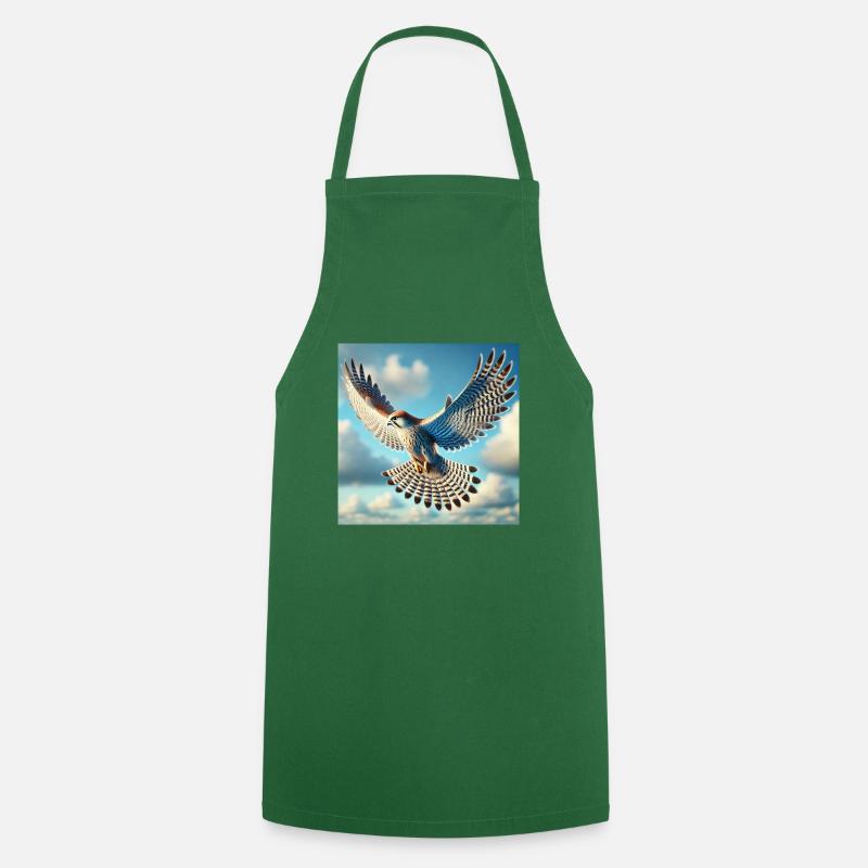 Faucon - Tablier de cuisine - vert foncé