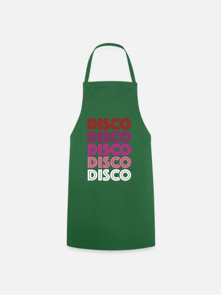 Disco Disco Disco - Kochschürze - Grün