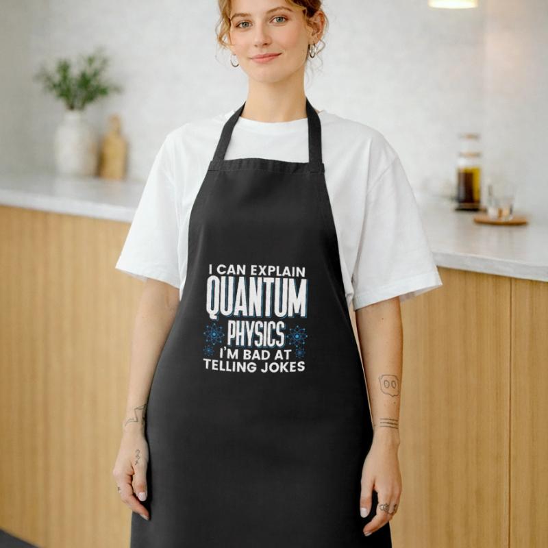 Quantum Physics Physics Physicist science quantum Cooking Apron
