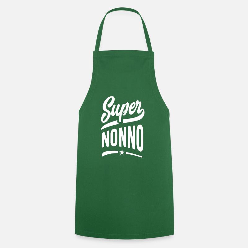 Super Nonno - Tablier de cuisine - vert foncé