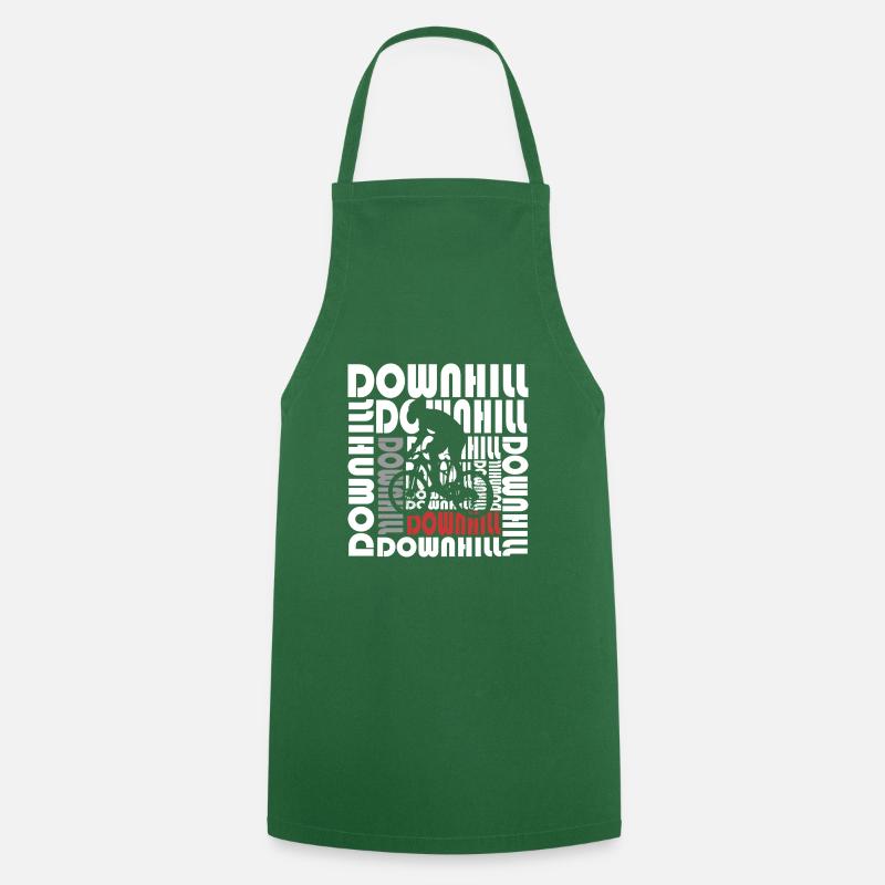 Downhill - Cooking Apron - green