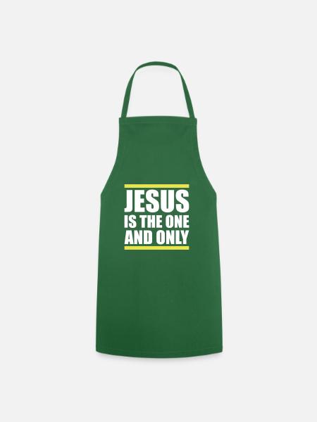 Jesus spruch - Kochschürze - Grün