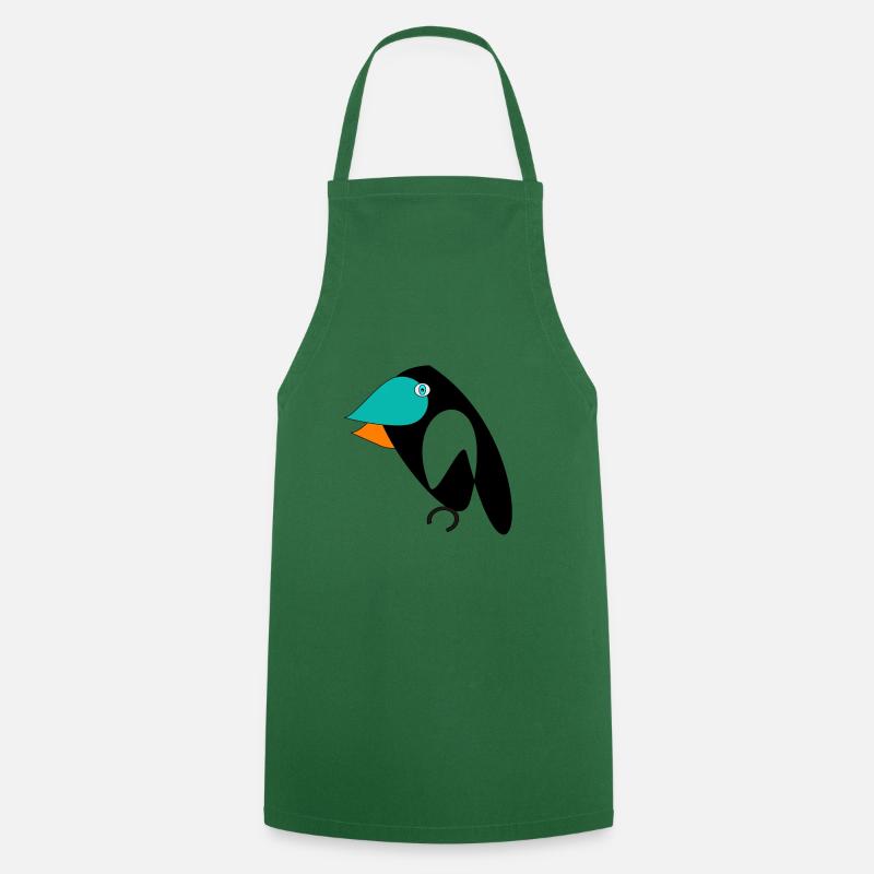 bird - Cooking Apron - green