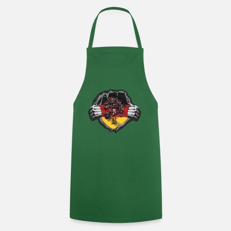 Eiche Deutsch - Kochschürze - Grün