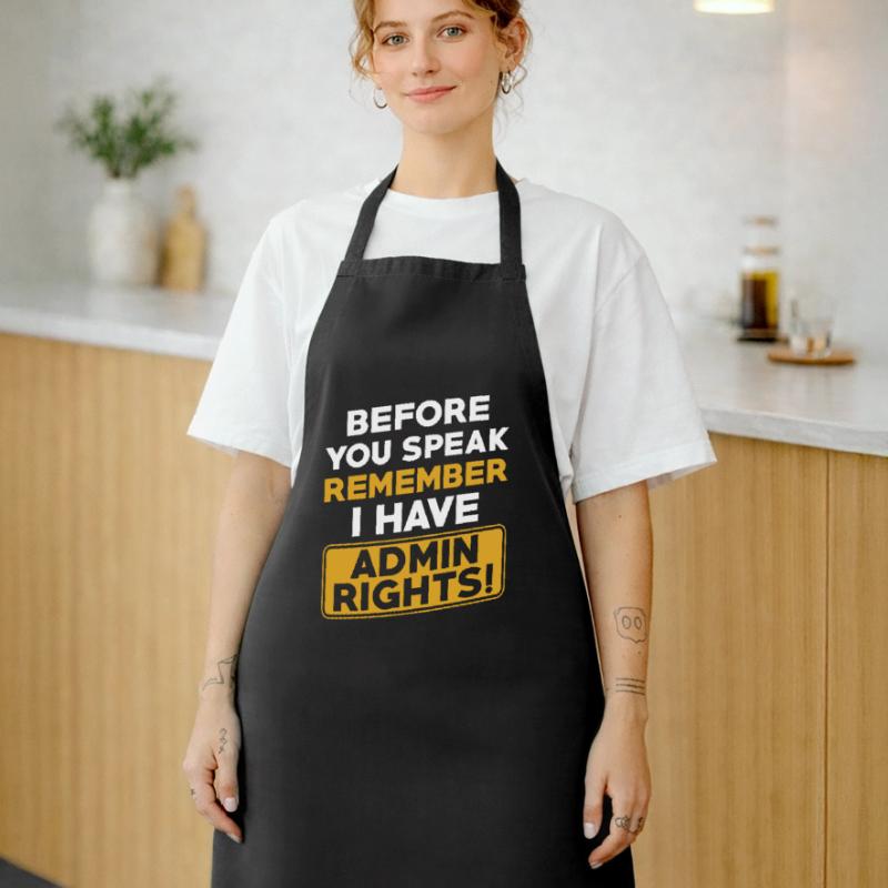 Administrator Computer Scientist Programmer Admin Cooking Apron