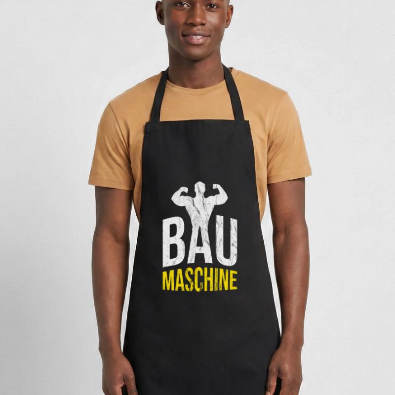 Construction machine construction worker builder builder Cooking Apron