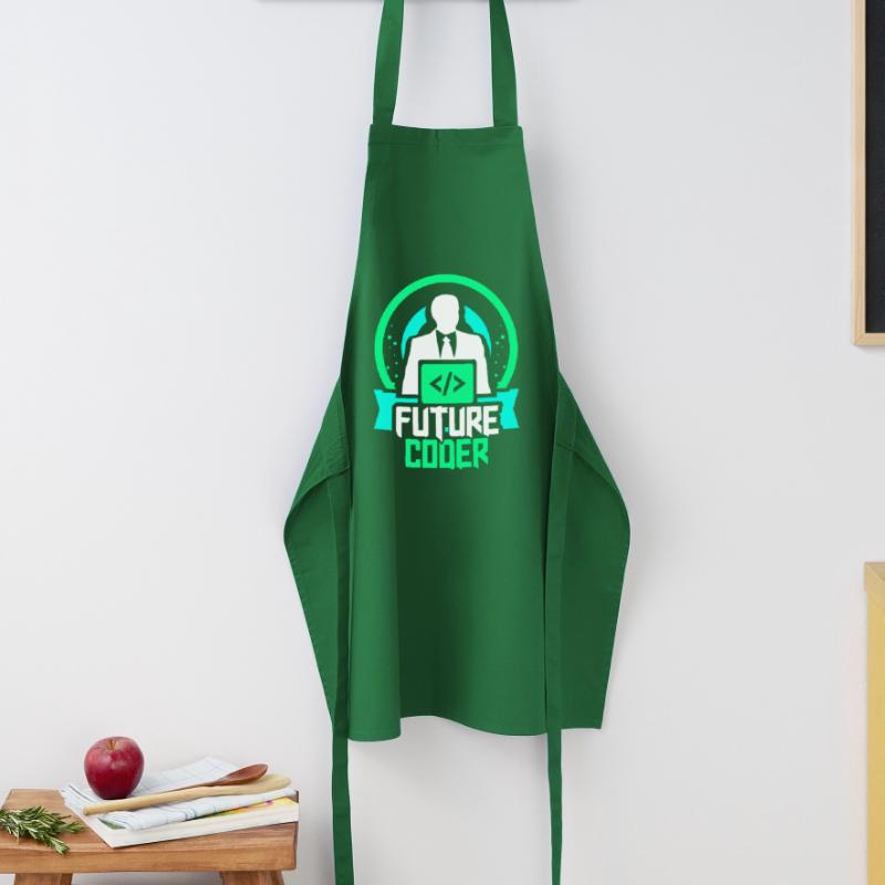 Zukünftiger Coder Coding Programmierer Code Kochschürze